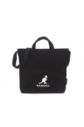 Kangol Mark Canvas Two-Way ToteBag- Black 3825 